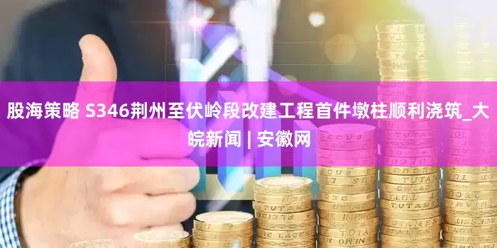股海策略 S346荆州至伏岭段改建工程首件墩柱顺利浇筑_大皖新闻 | 安徽网